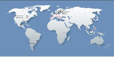 Moscú, Rusia mapa del mundo